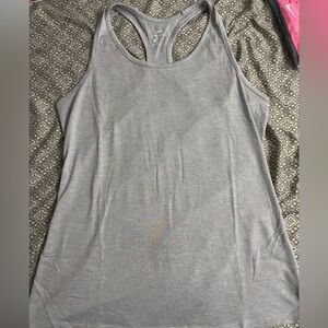 Nike Light Gray Racerback Tank Top